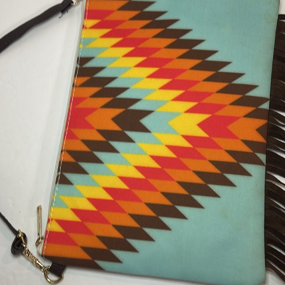 Southwestern Fringe Crossbody Purse - Picture 4 of 4